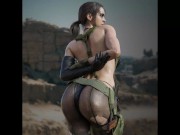 Preview 3 of Metal Gear Solid 5 - Quiet BBC Anal Fuck