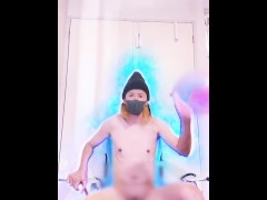 チンコと僕と風船の夏休み【素人】日本人 アジアン 個人撮影 イケメン 配信者 - Screenshot 10 of 16 - Funny