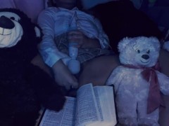 in My CATHOLIC BOARDING SCHOOL squirting on my Bible (Blasphemy)