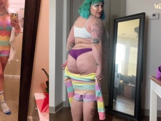 BBW Outgrown Clothes from Skinny Era (w/ Comparison Pictures)