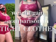 Preview 1 of BBW Outgrown Clothes from Skinny Era (w/ Comparison Pictures)