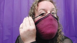 Did you miss my mouth? Possessed Mask needs to be worn! Sloppy Dildo Face Fuck has me drooling ropes