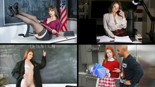 Compilation Of Teachers Gone Wild Featuring Lexi Luna And Andi Rye