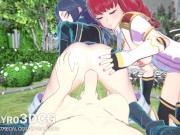 Preview 2 of Emblem Euphoria: Lucina & Celica | Fire Emblem Engage Animation