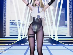 [MMD] Kep1er - WA DA DA Ahri Akali Seraphine Sexy Kpop Dance League of Legends Hentai Uncensored