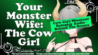 F4A - ДАВАЙТЕ СДЕЛАЕМ МОЛОКО - VA делает SFX w_ вас! - Ваш монстр Wife_ Девушка-корова - За кулисами