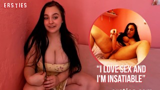 Curvy Canadian Squirts For The First Time