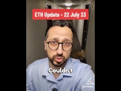 Ethereum price update 22 July 2023 with stepsister