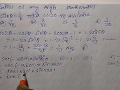 Trigonometrical Ratios of any angle Math Slove By Bikash Educare Episode 19