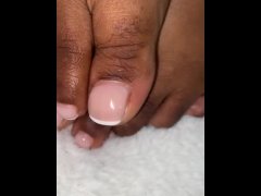 Black women fetish foot