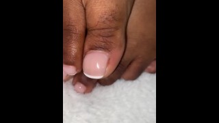 Black women fetish foot