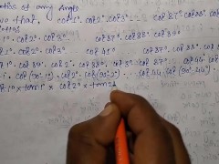 Trigonometrical Ratios of any angle Math Slove By Bikash Educare Episode 17