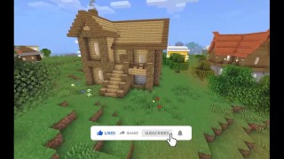 Cómo hacer una casa de campo grande en Minecraft