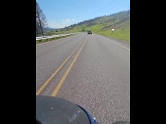 Just taking a ride around where I live "SFW"