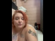 Preview 2 of Sexy and Hot Bath Play with Soapy Titties!!