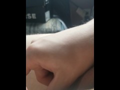 Play with a suction toy