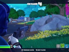 ALIEN AND HIS PET DINOSAUR / FORTNITE