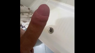 Big uncut cock morning Wood Piss