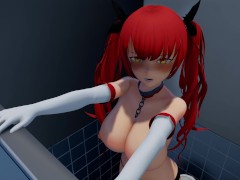 【4K / MMD R18】St.Louis Bunny Bot