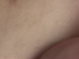 Chubby enby gets fucked doggy style amateur