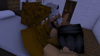 Three Straight Friends Having A Good Time With The Fiery Gay Minecraft Sex Mod
