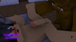 Três amigos heterossexuais se divertindo / feat Fiery / Gay Minecraft mod