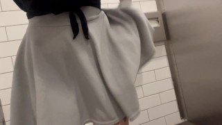 I Was Peeing And Playing With Myself In A Public Restroom