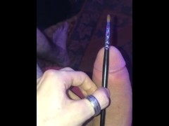 BDSM | URETHRA TORTURE #2 (sounding my huge dick)