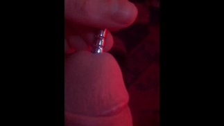 BDSM | URETHRA TORTURE #3 (sounding my huge cock) BONDAGE DOMINATION