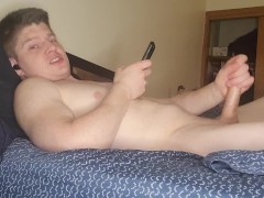 Jerking off before bed - Screenshot 14 of 16 - Jerking