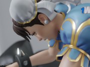 Preview 3 of Chun-Li from Street Fighter creampied in anal