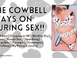 The Cowbell Stays on During Sex!! | ASMR | Cow Bikini, Cosplayer GF, Public