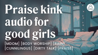 Rainy day praise for good sluts [erotic audio JOI] [deep voice] [body worship]