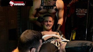 FistingInferno - Sub Cagna Derek Gabbia Deliziosamente Dominato Da Hunk & Creampied