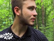 Preview 2 of TWINKPOP - Guy Was Curious On Lucas' Allegedly Big Dick So Off They Went Into The Forest
