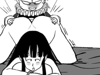 big boobs, slap ass, benjojo2nd, dragon ball z hentai