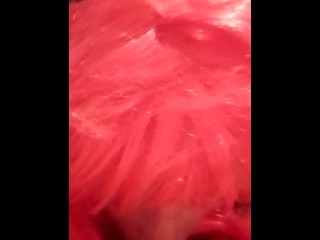 Sissy Magda Chupando Vibrador Pela Primeira Vez