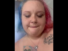 PAWG MILF Sexy Strip & Shower Fuck with Anal!!