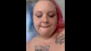 PAWG MILF Sultry Strip And Anal Shower Fuck