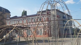 die Stadt Uryupinsk, Russland