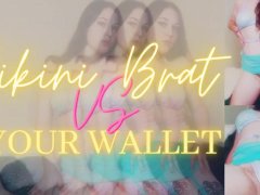 Bikini VS Your Wallet (Preview) Femdom Mesmerize Mind Fuck JOI Ass Worship