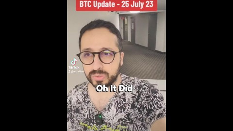 Bitcoin price update 25 July 2023 with stepsister