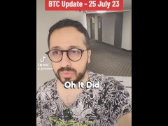 Bitcoin price update 25 July 2023 with stepsister