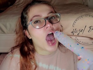 Fucking and Training my Throat for Daddy - MESSY HEAD