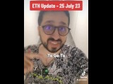 Ethereum price update 25 July 2023 with stepsister