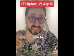 Ethereum price update 25 July 2023 with stepsister