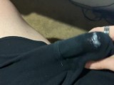 PRE CUM SPRAYS OUT OF MY BOXERS