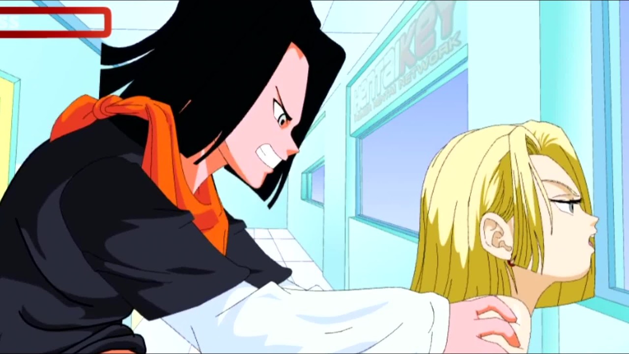 18 17 - Android-17 x Android-18 (Dragon Ball Z) Porn Video - Rexxx