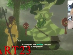 LA LEYENDA DE ZELDA ALIENTO SALVAJE EDICIÓN DESNUDA CÁMARA POLLA GAMEPLAY #23