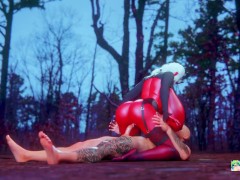 Possessed by a HUGE BOOBS succubus CREAMPIE in forest! [Massive Tits Creampie]